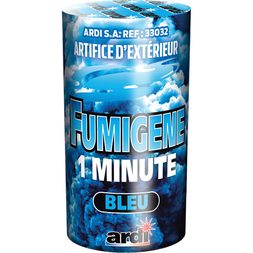 Fumigène Bleu 1 Min