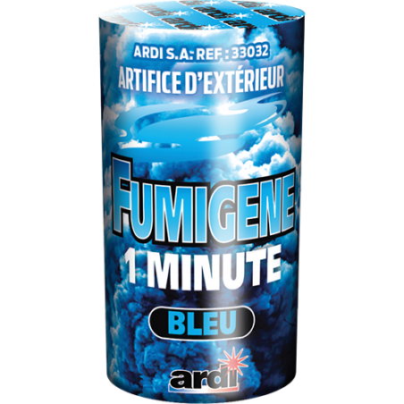 Fumigène Bleu 1 Min