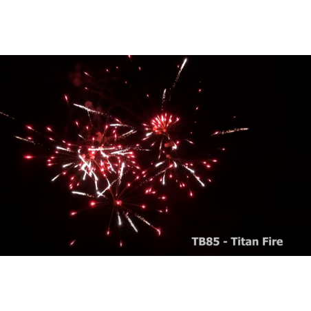 Batterie 120 coups Titan Fire TB85