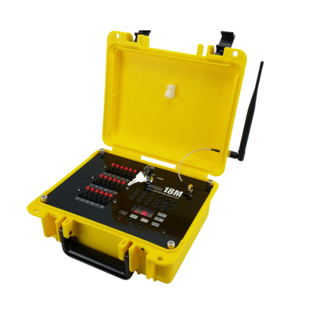 Valise de protection jaune pour Module 18M