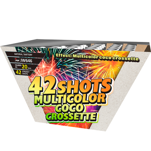 Compact Jorge MULTICOLOR COCO CROSSETTE - JW646