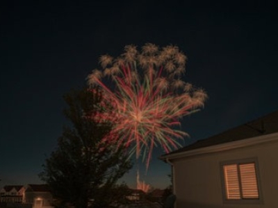 Peut-on tirer un feu d’artifice automatique dans son jardin ? Réglementation