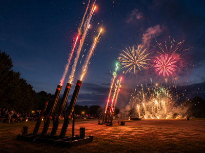 Chandelle romaine : comment l’intégrer dans un spectacle pyrotechnique réussi ?